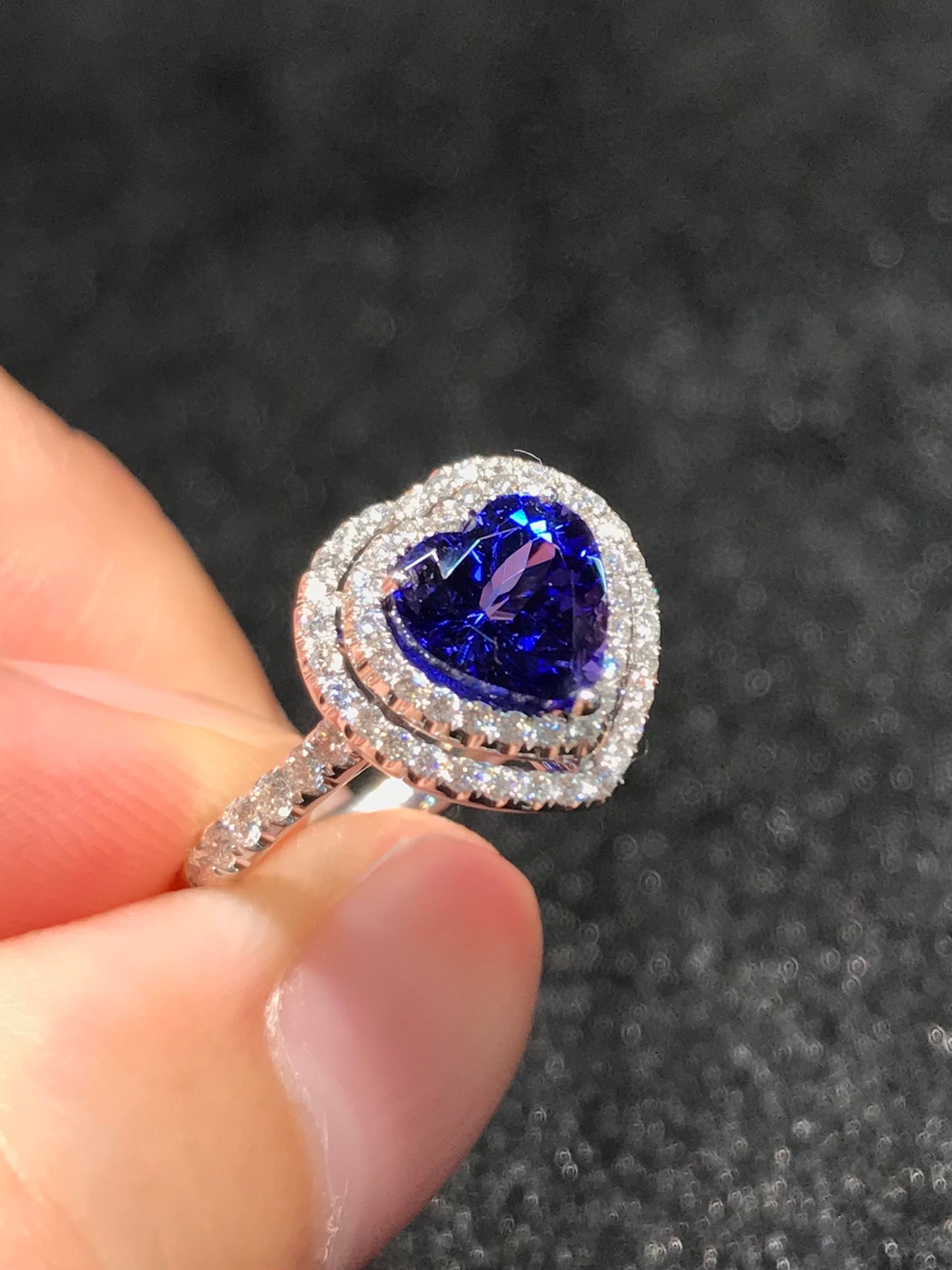 Natural Tanzanite 1.65ct Ring