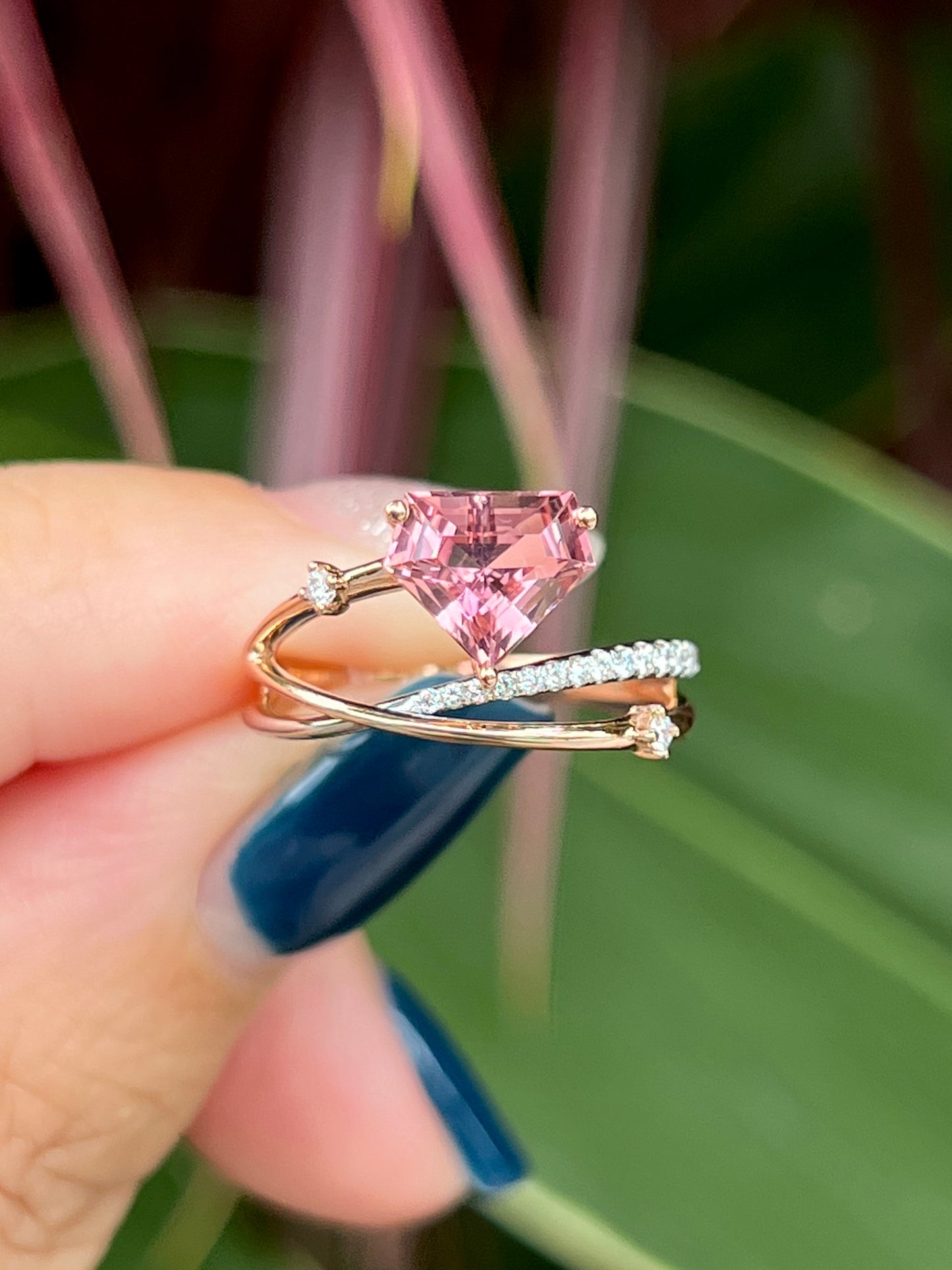 Natural Tourmaline 1.24ct Ring