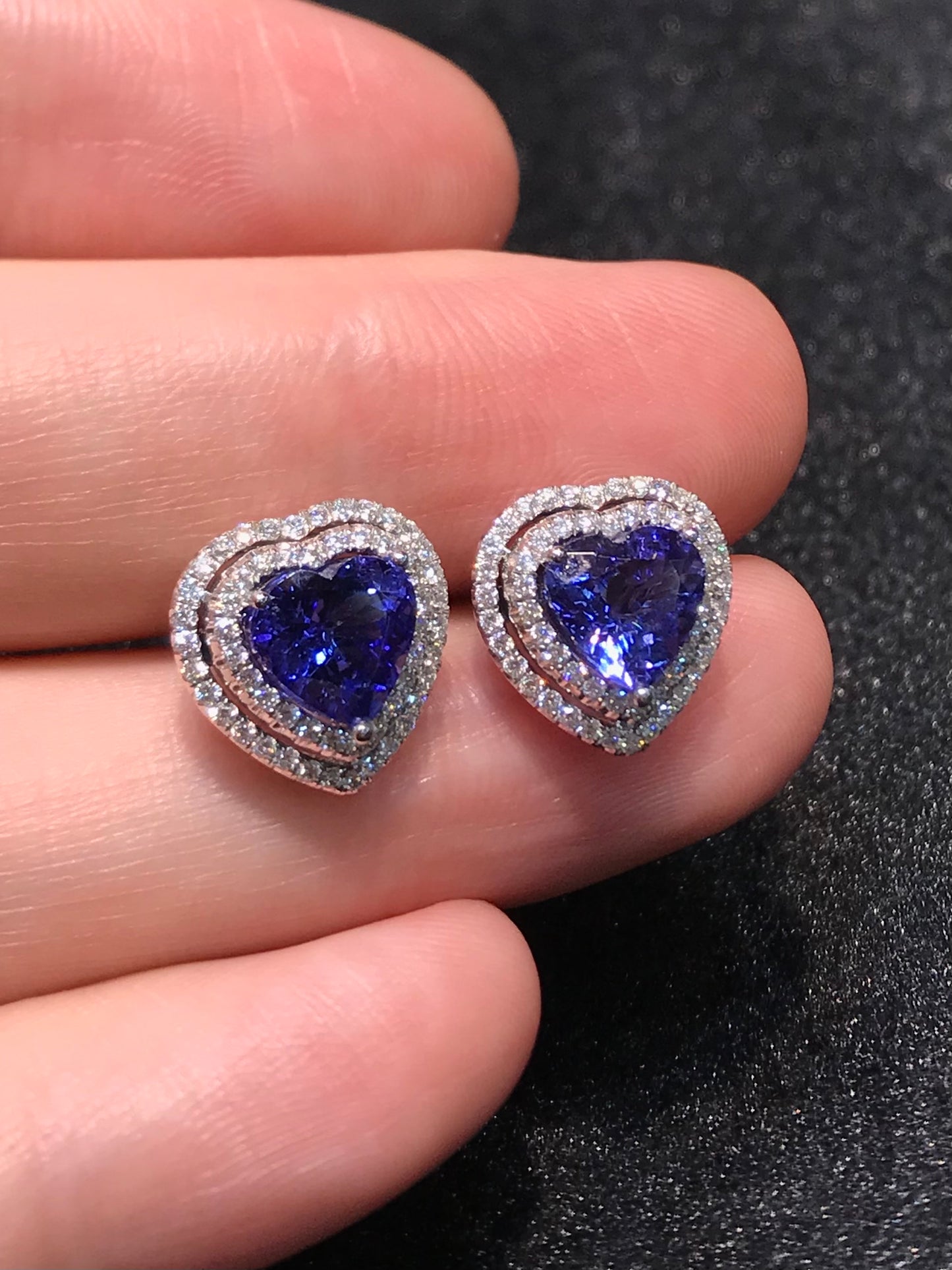 Natural Tanzanite 3.13 Earrings