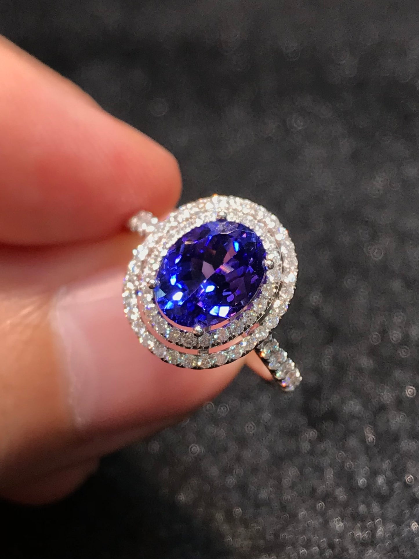 Natural Tanzanite 1.84ct Ring