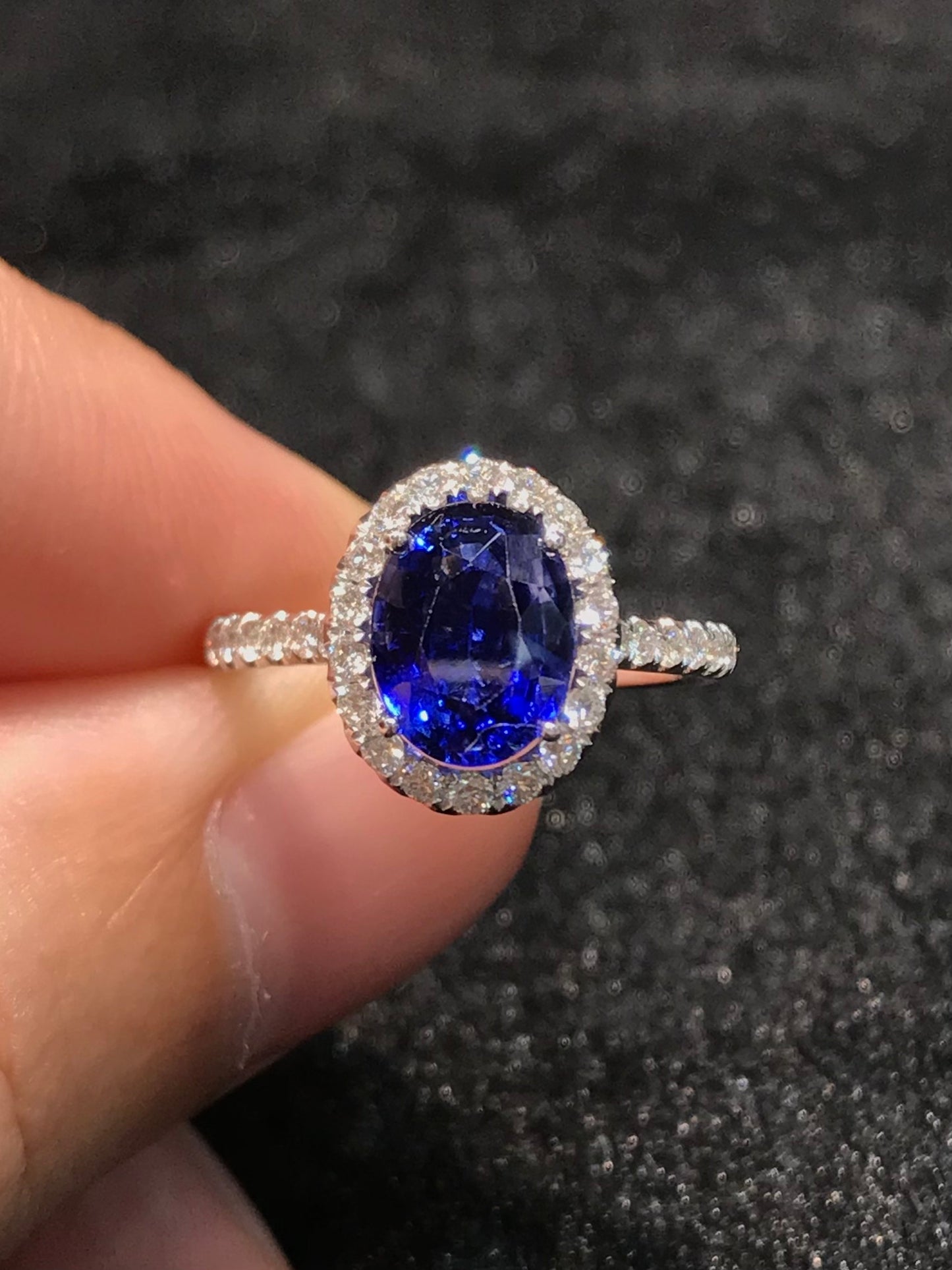 Natural Blue Sapphire Ring 1.93ct