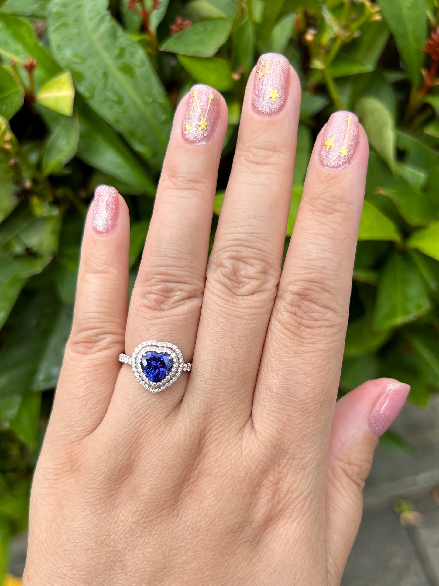 Natural Tanzanite 1.65ct Ring