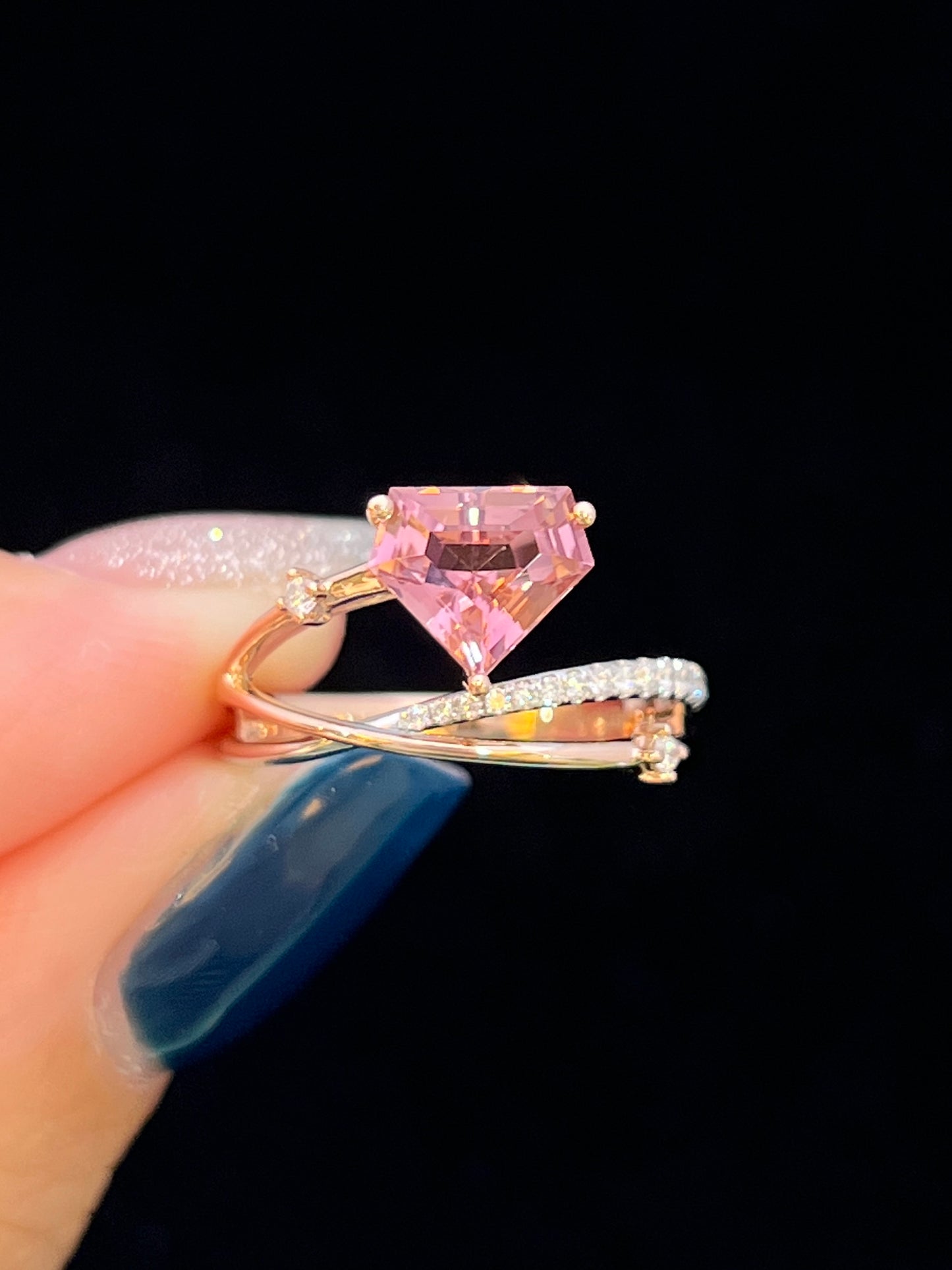 Natural Tourmaline 1.24ct Ring