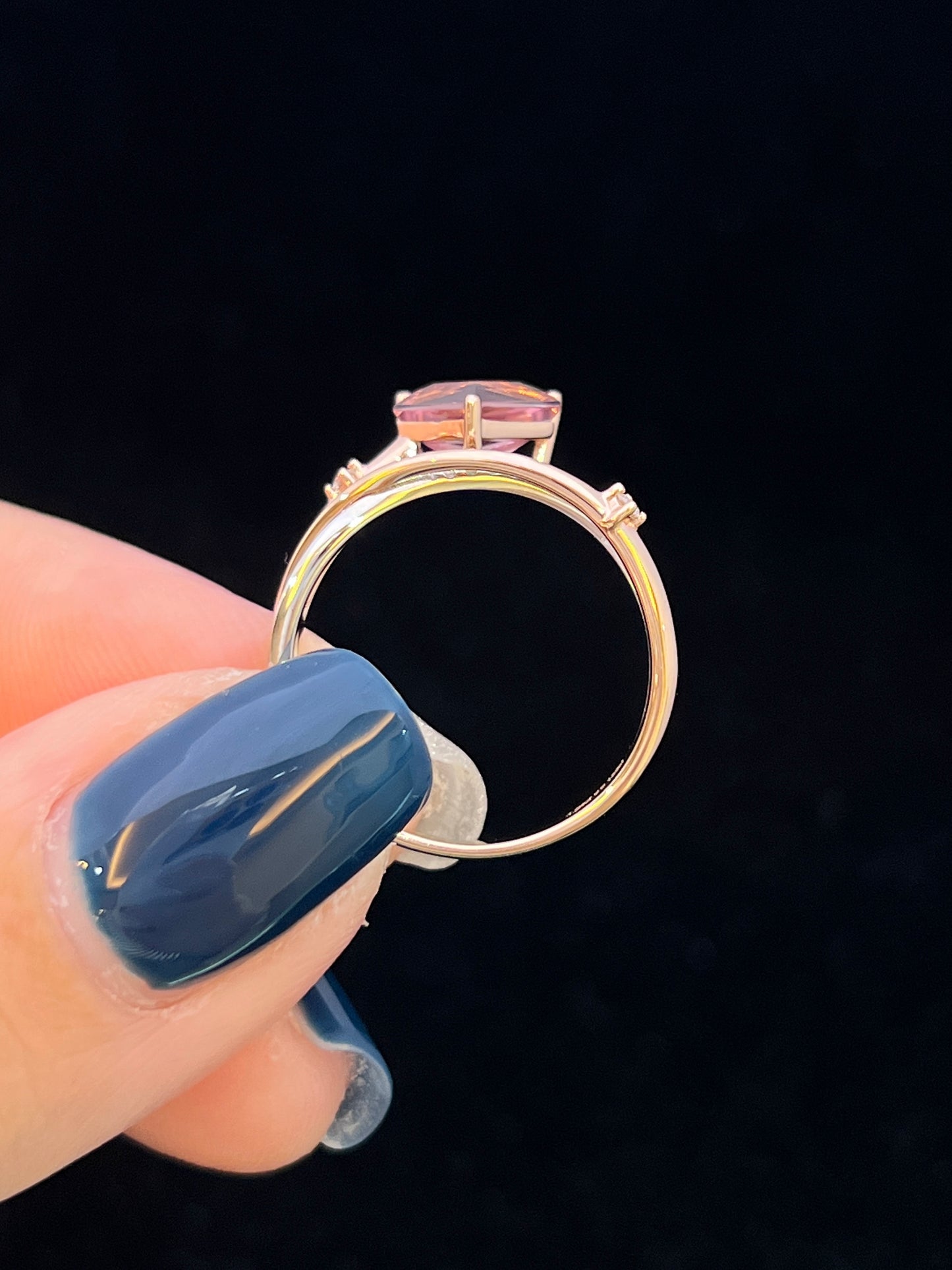 Natural Tourmaline 1.24ct Ring