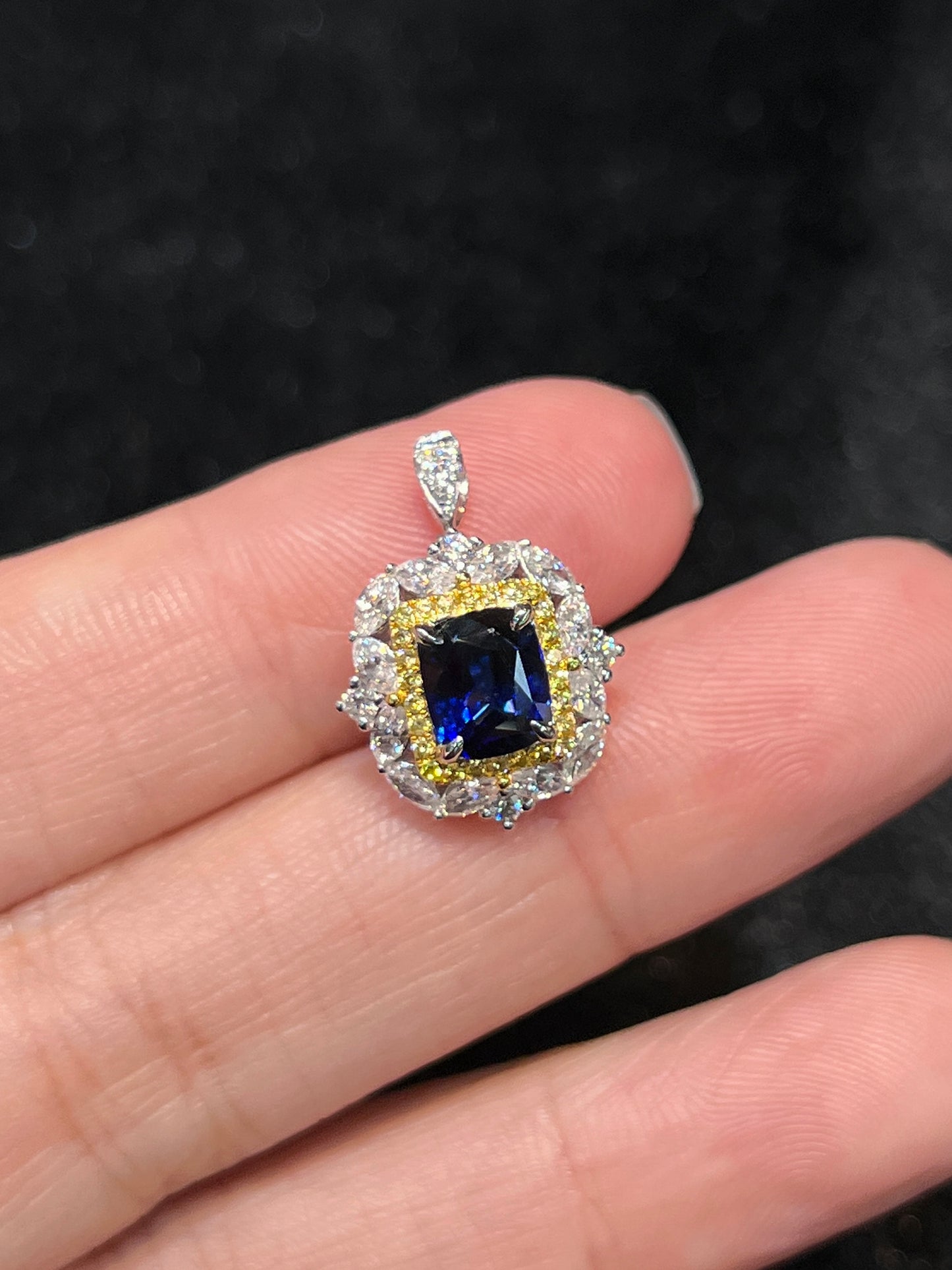 Natural Blue Sapphire Ring 1.26ct