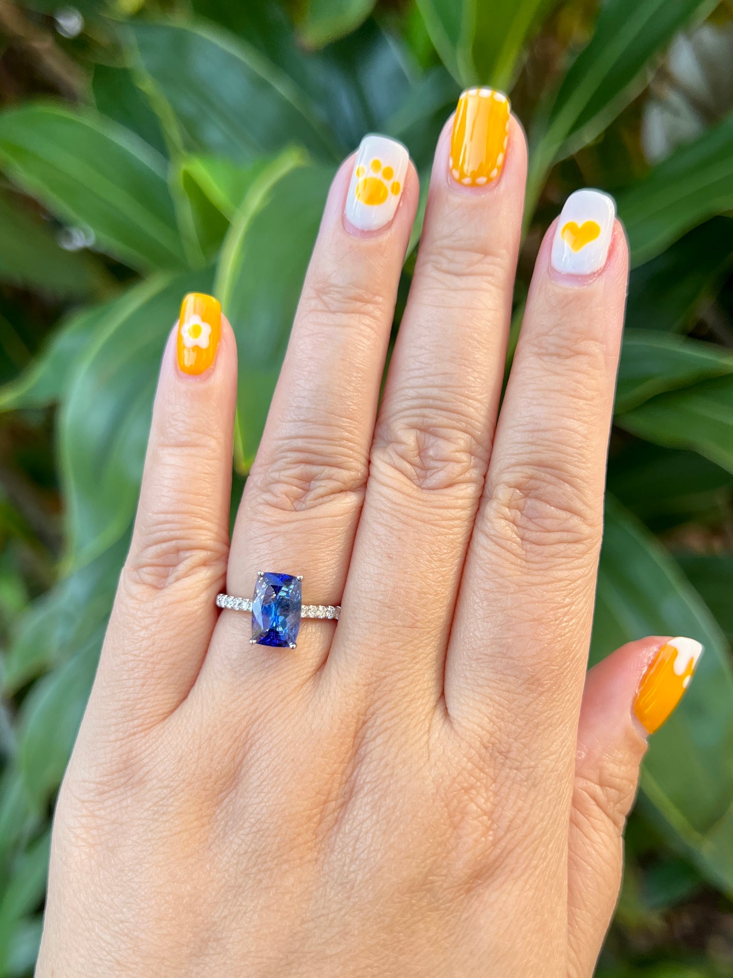 Natural Tanzanite 2.84ct Ring