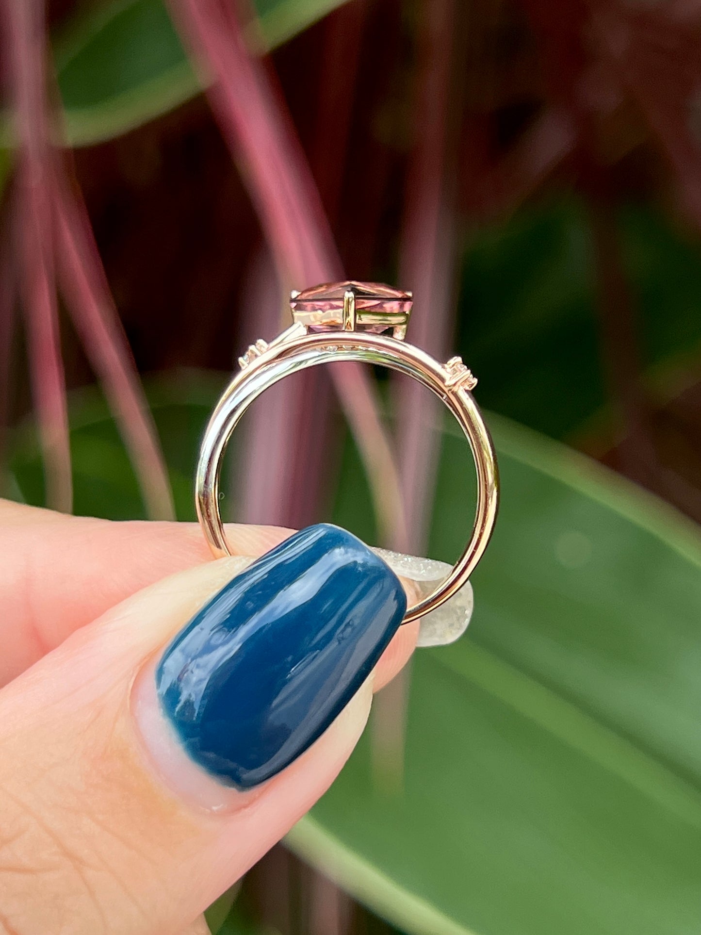 Natural Tourmaline 1.24ct Ring