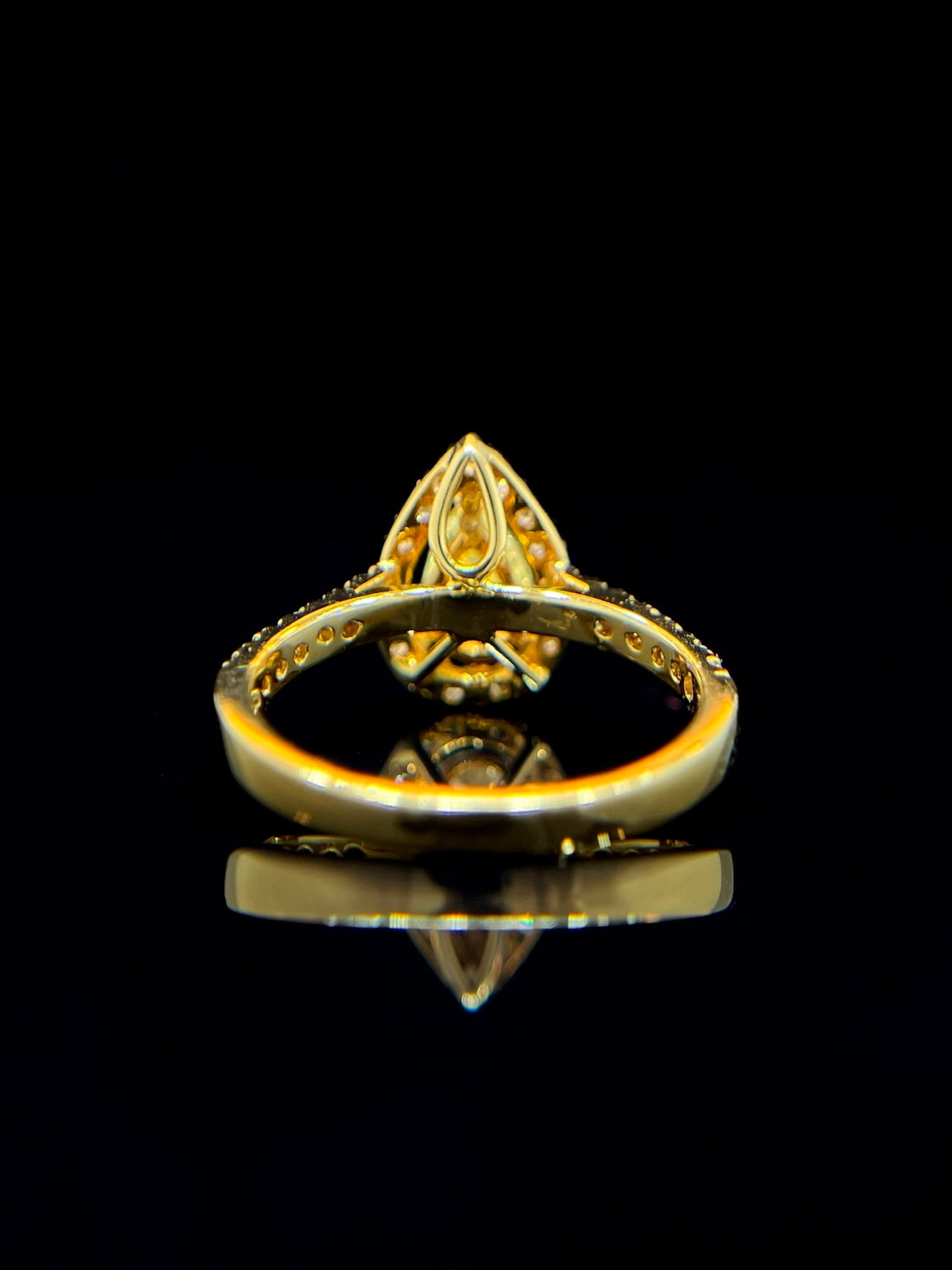 Natural Yellow Diamond 1.00ct Ring