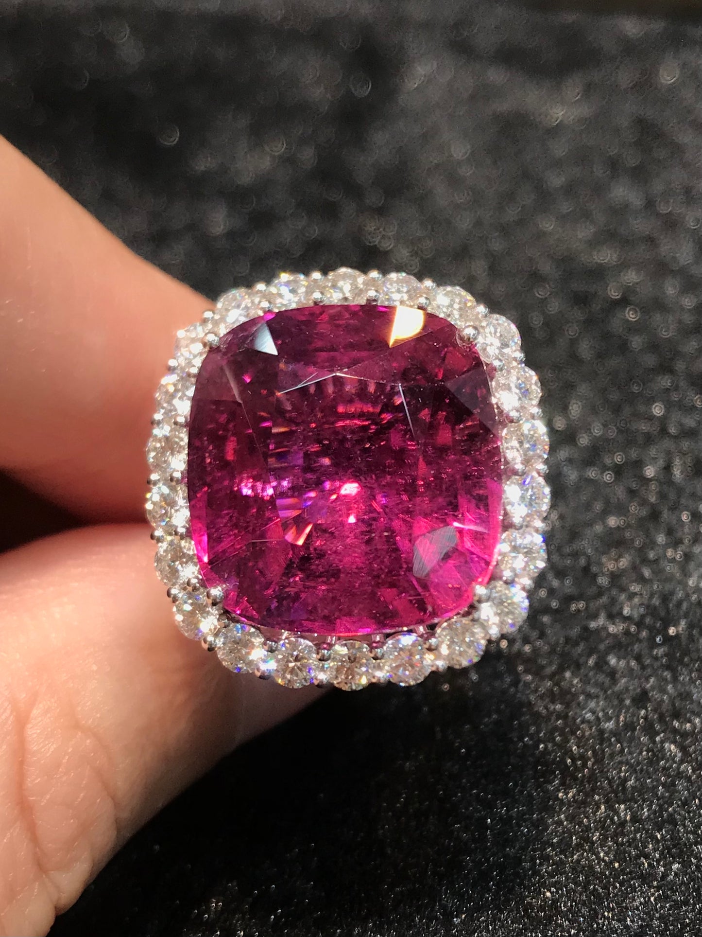 Natural Tourmaline 22.47ct Ring