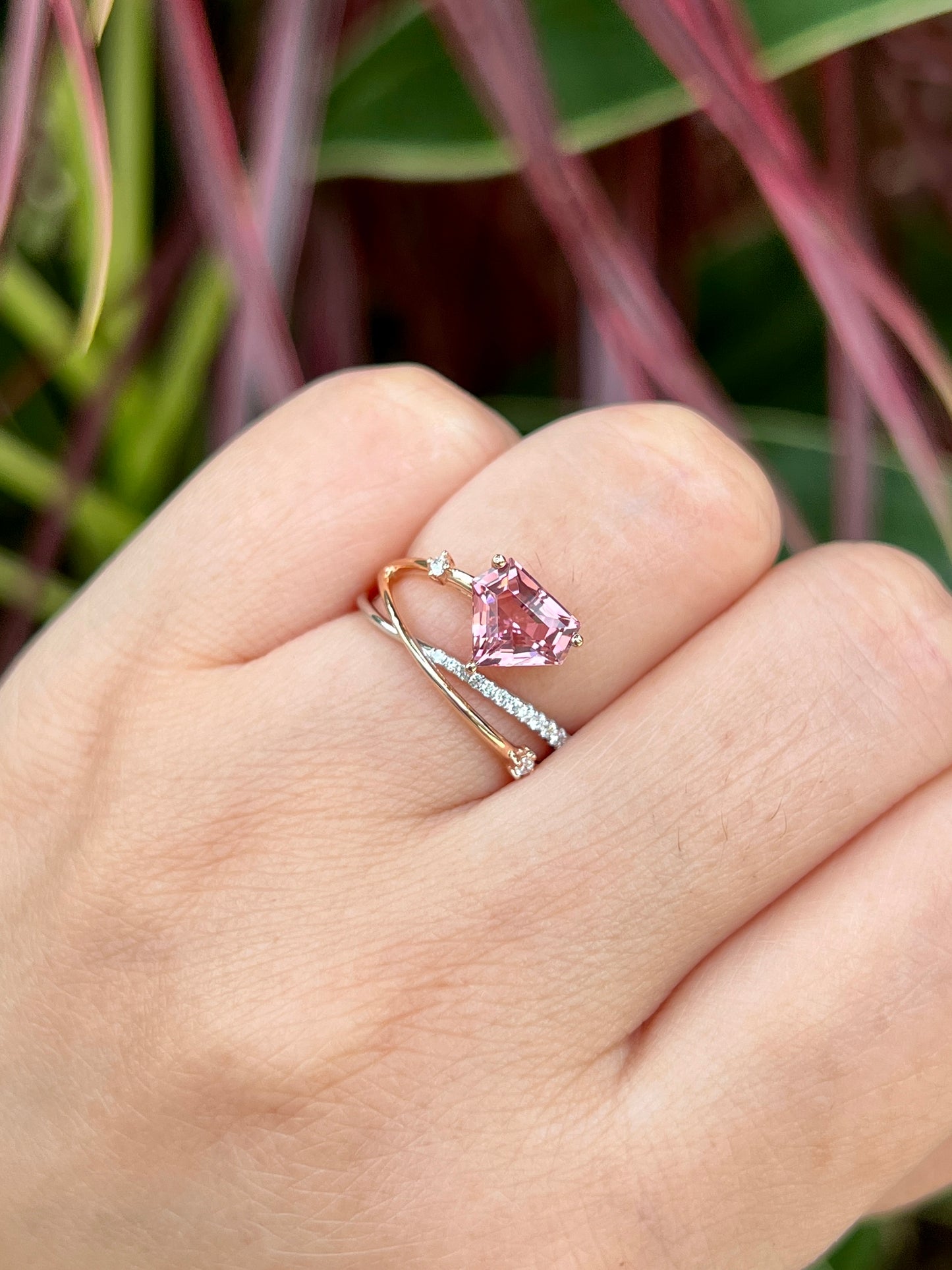 Natural Tourmaline 1.24ct Ring