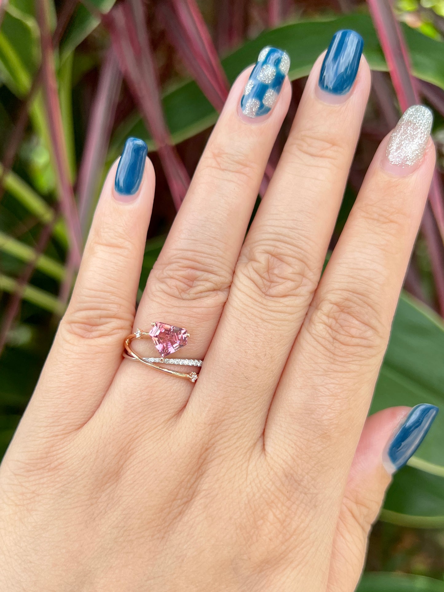 Natural Tourmaline 1.24ct Ring