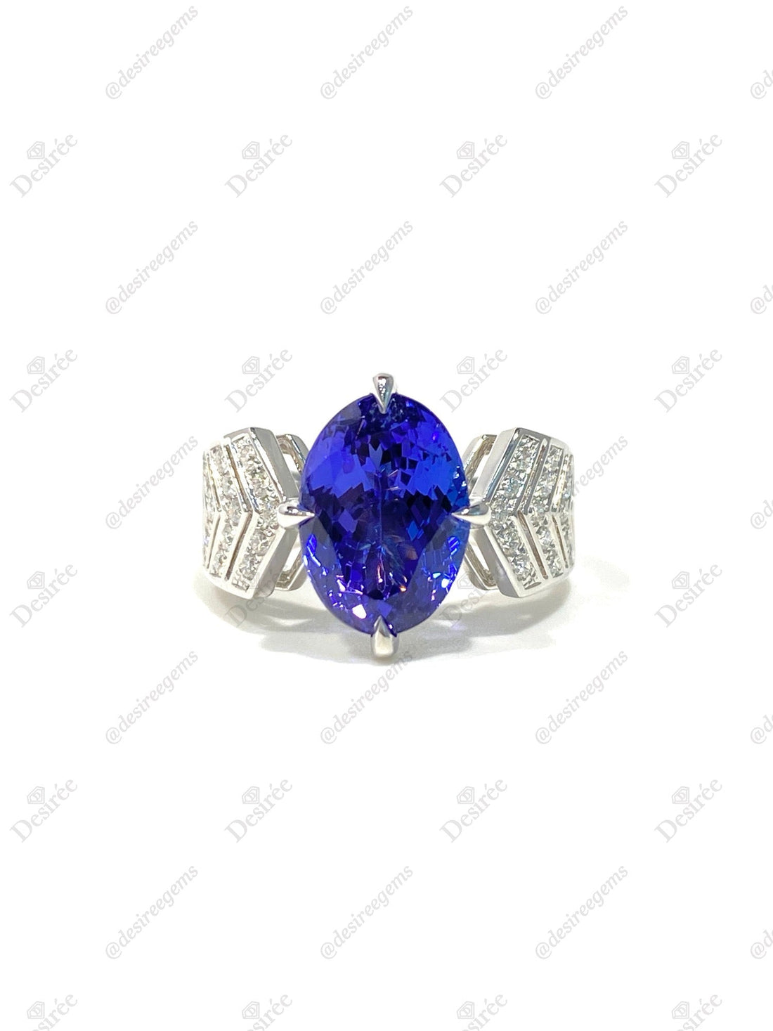 Tanzanite Ring 5.34ct
