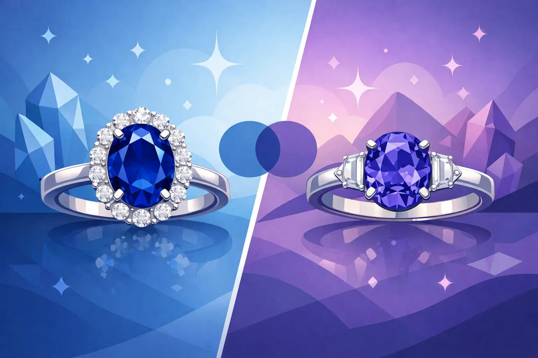 Sapphire vs Tanzanite Ring: Which Should You Choose?