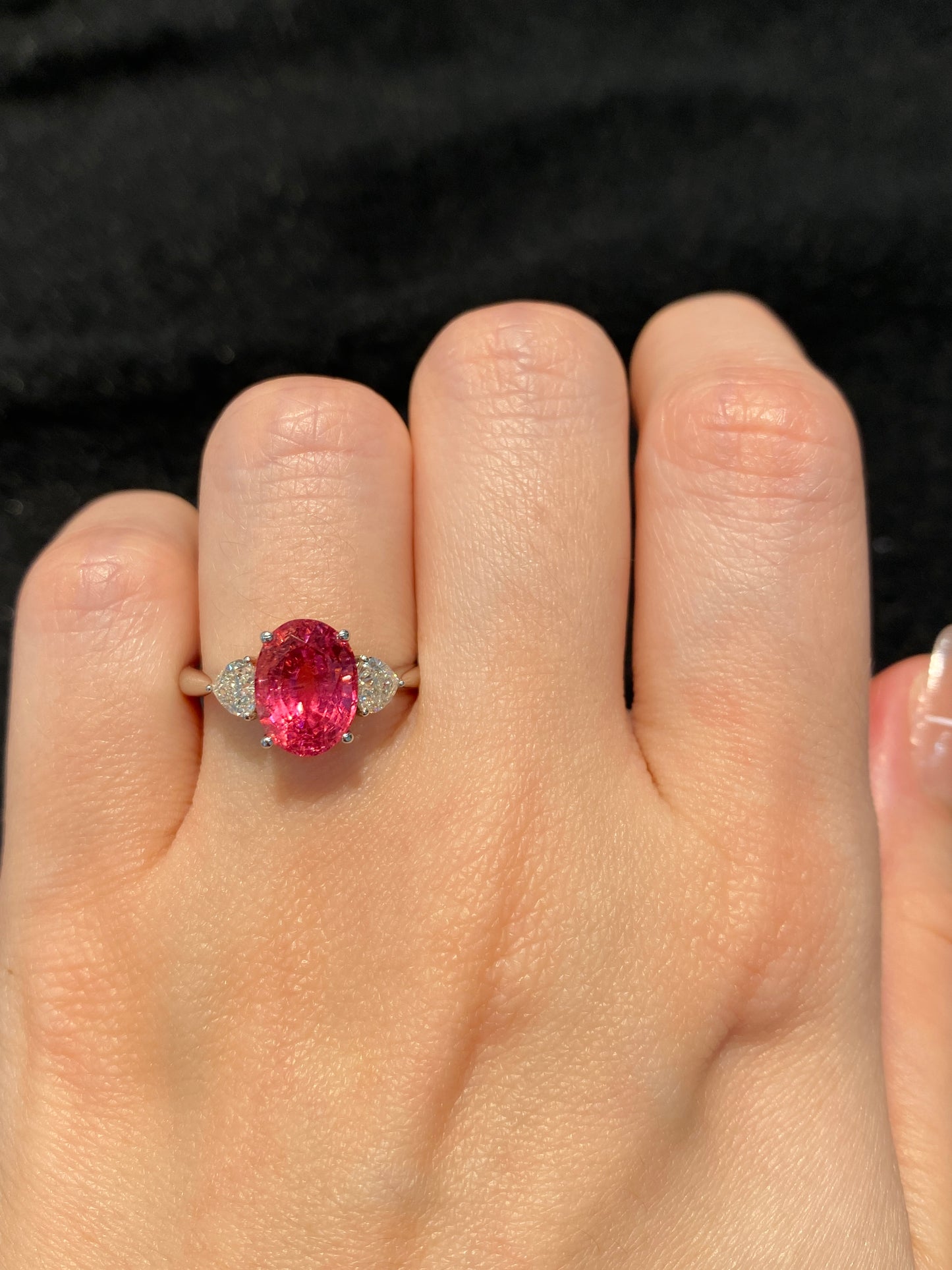 Natural Pink Tourmaline 2.72ct Ring