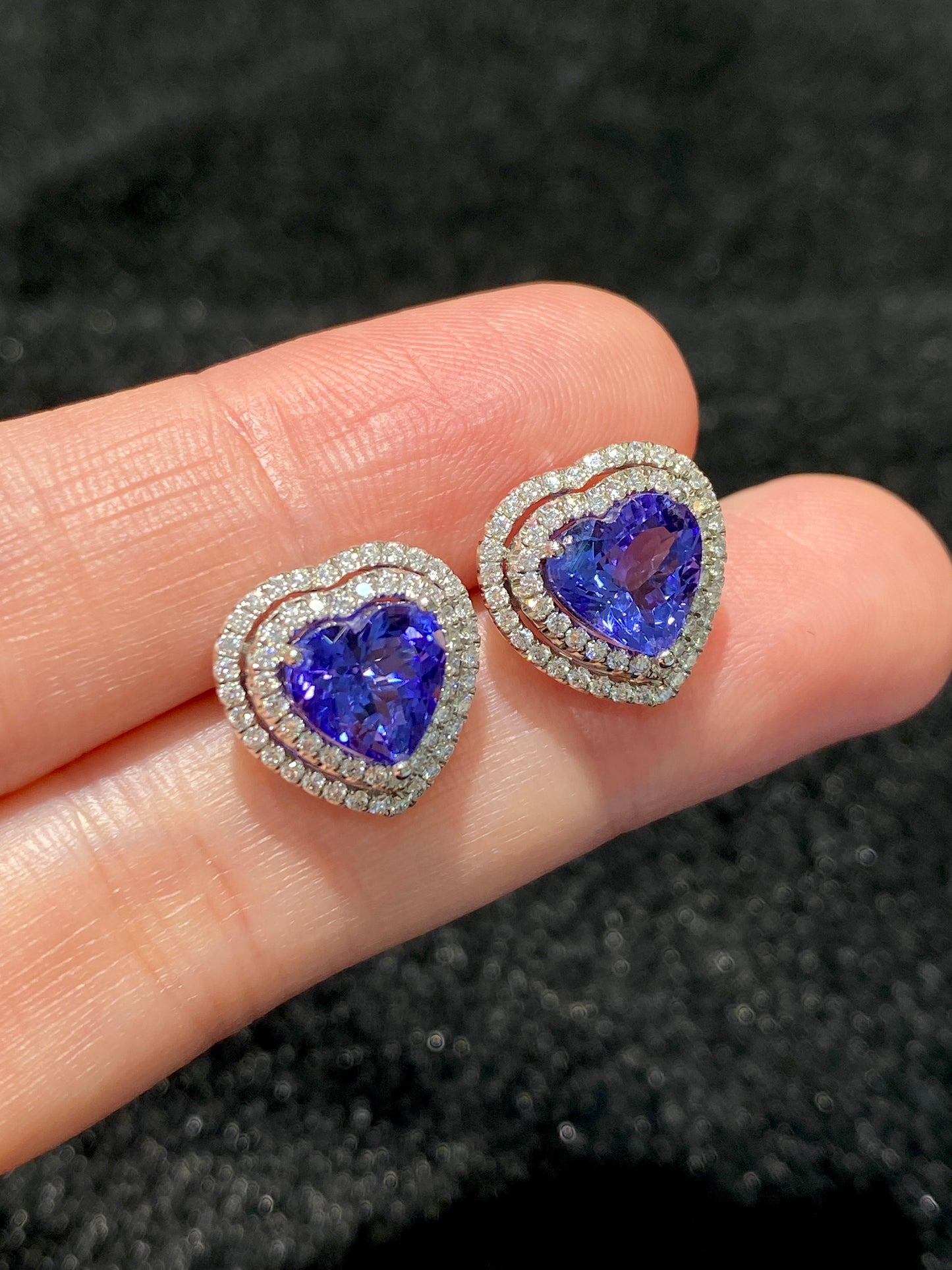 Natural Tanzanite 3.13 Earrings