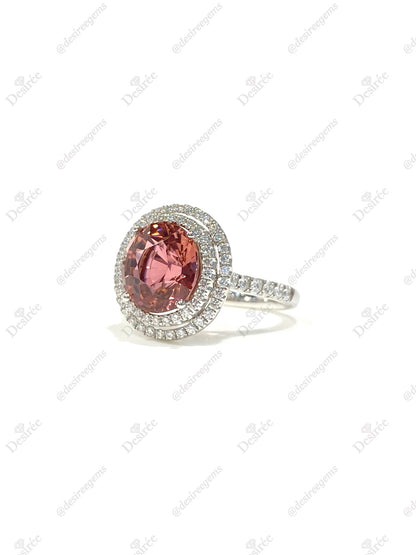 Natural Tourmaline 3.05ct Ring