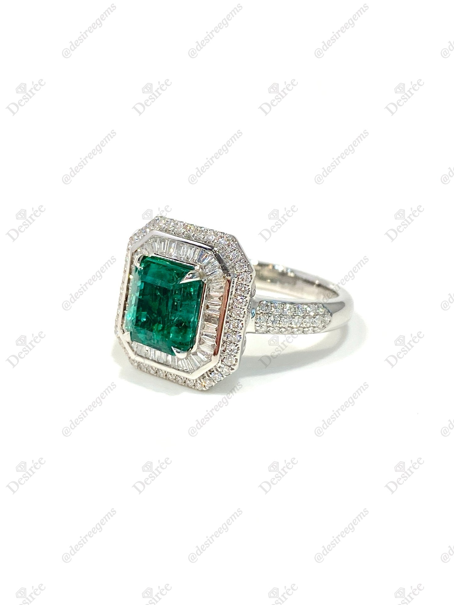 Natural Emerald 2.21ct Ring