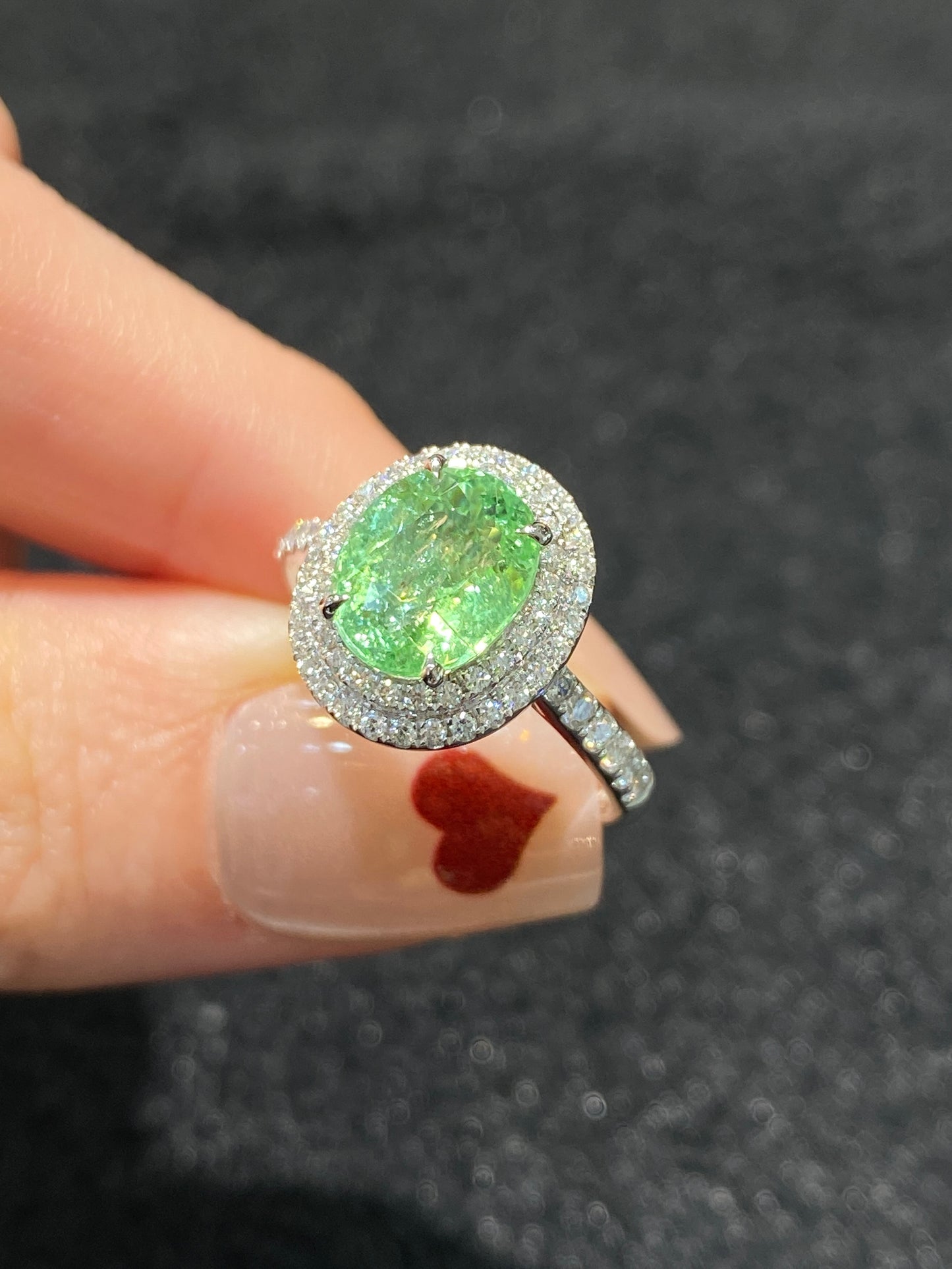 Natural Paraiba Tourmaline 2.00ct Ring