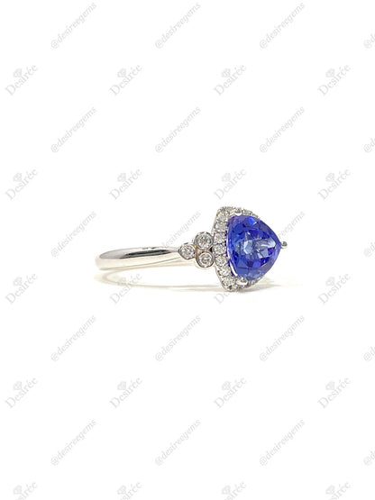 Natural Tanzanite 1.30ct Ring