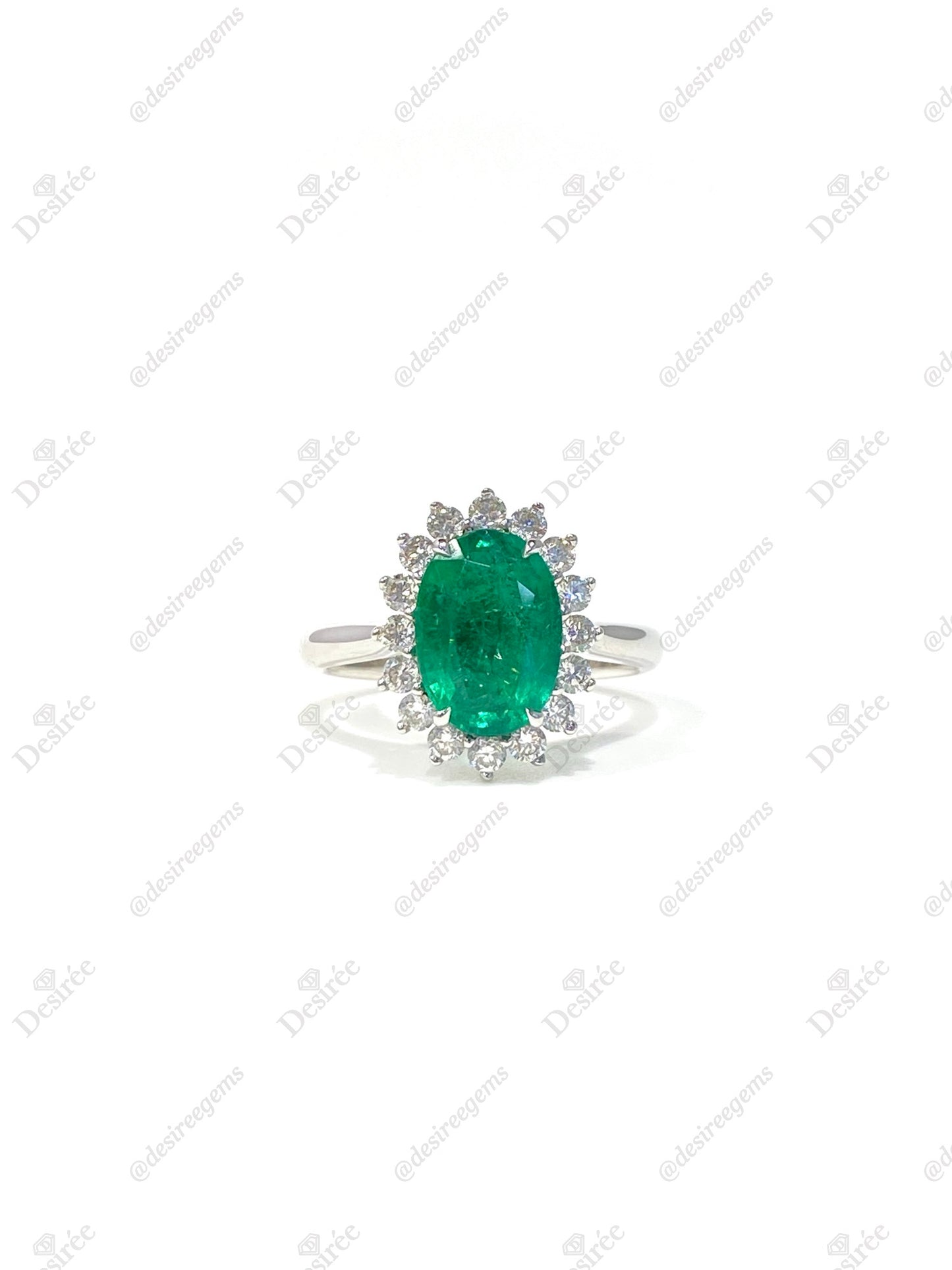 Natural Emerald 1.86ct Ring