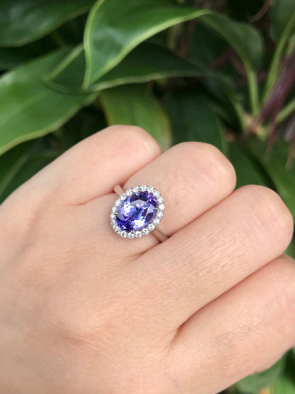 Natural Tanzanite 2.49ct Ring