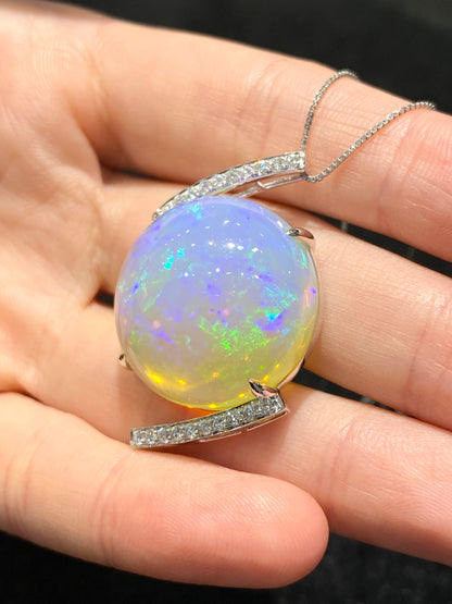 Natural Opal 29.83ct Pendant