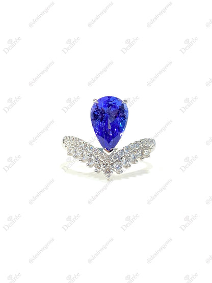 Natural Tanzanite 2.59ct Ring