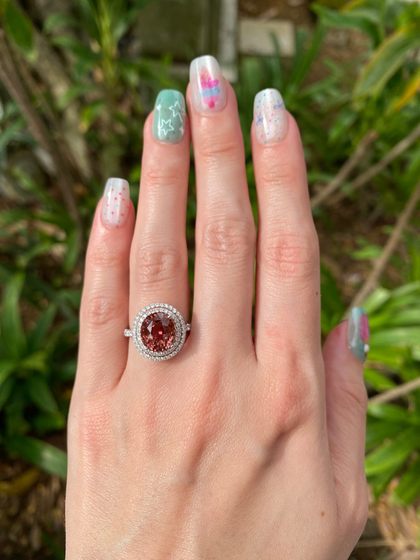 Natural Tourmaline 3.05ct Ring