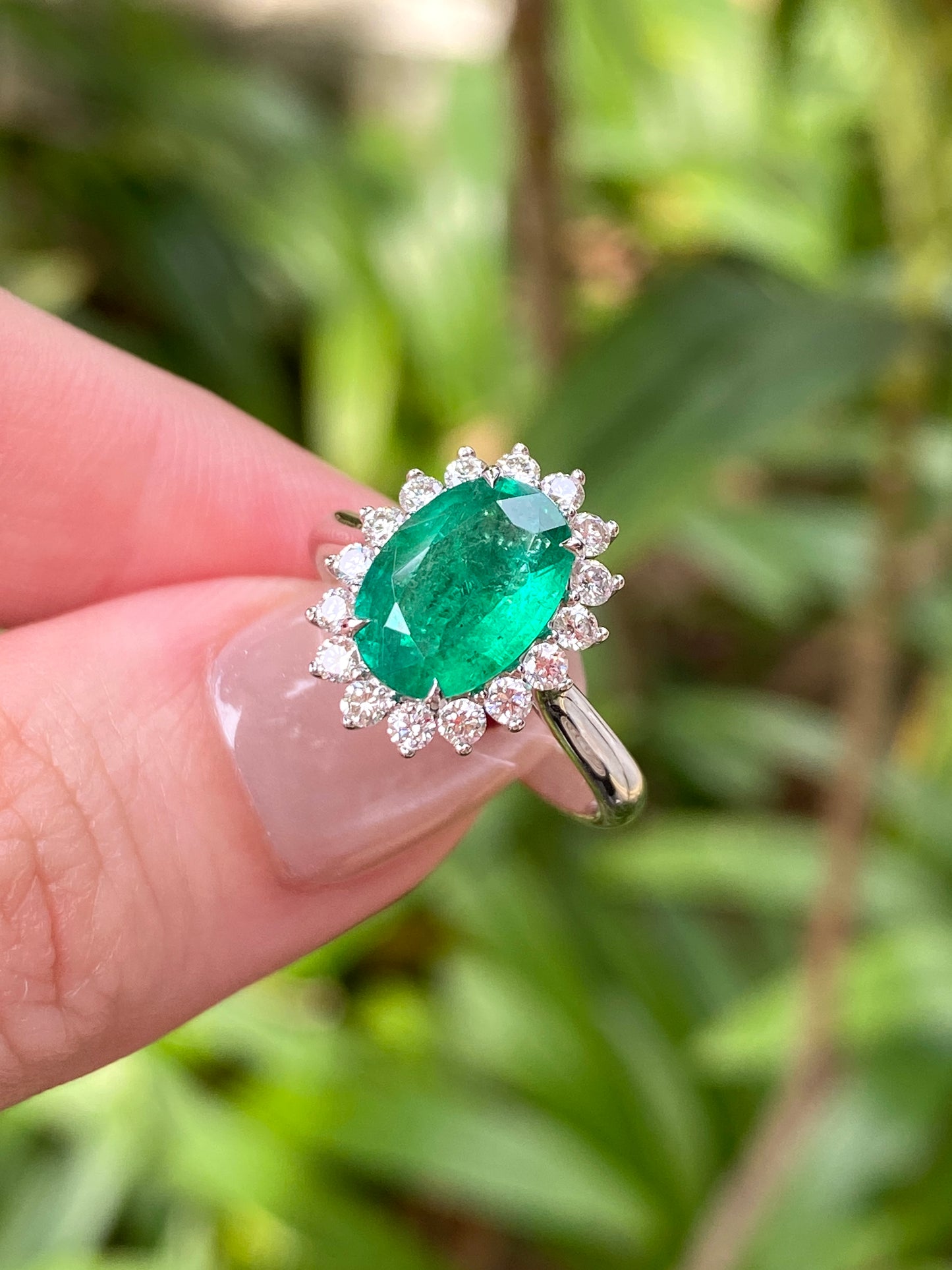 Natural Emerald 1.86ct Ring