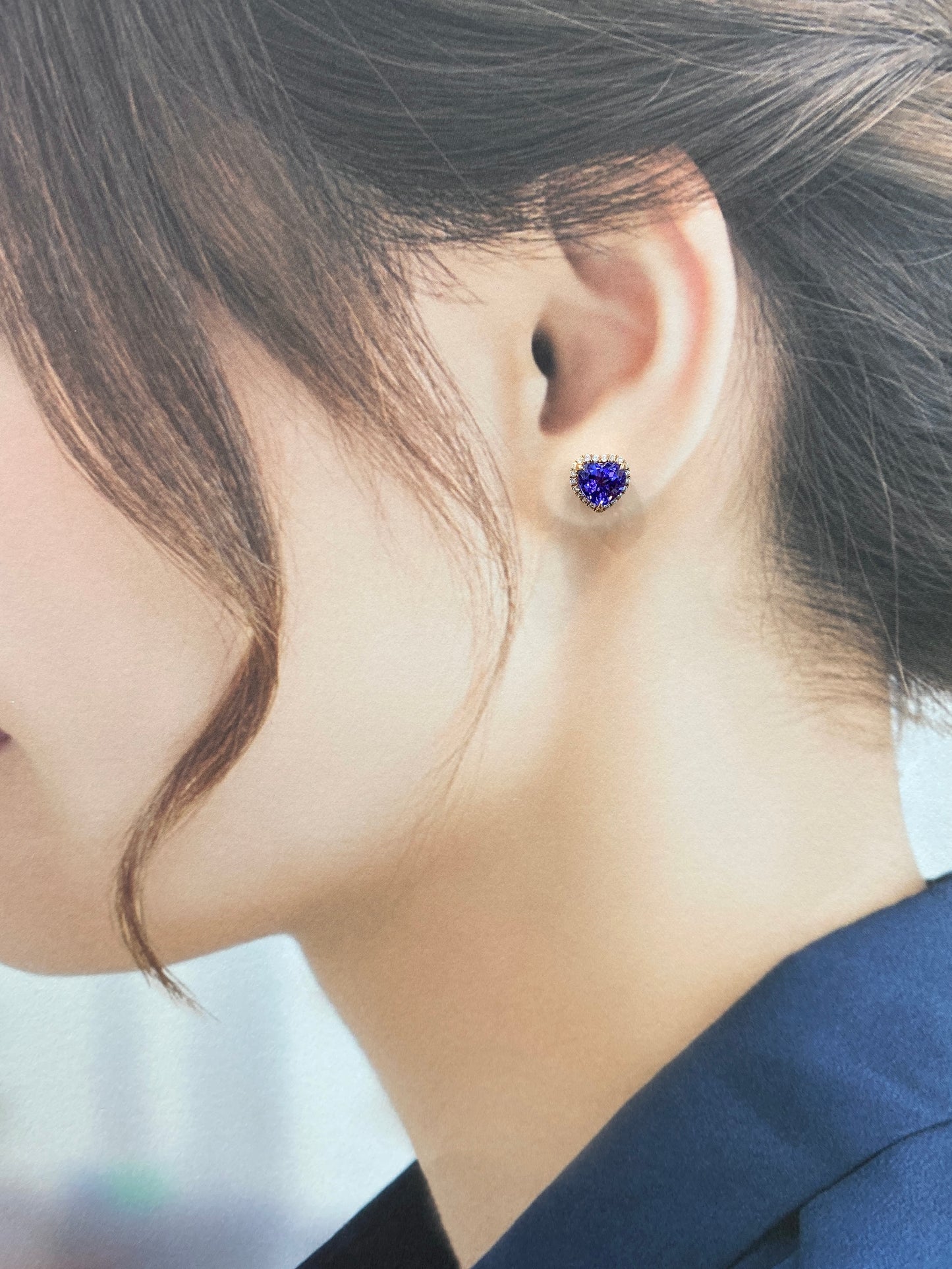 Natural Tanzanites 3.40ct Earrings