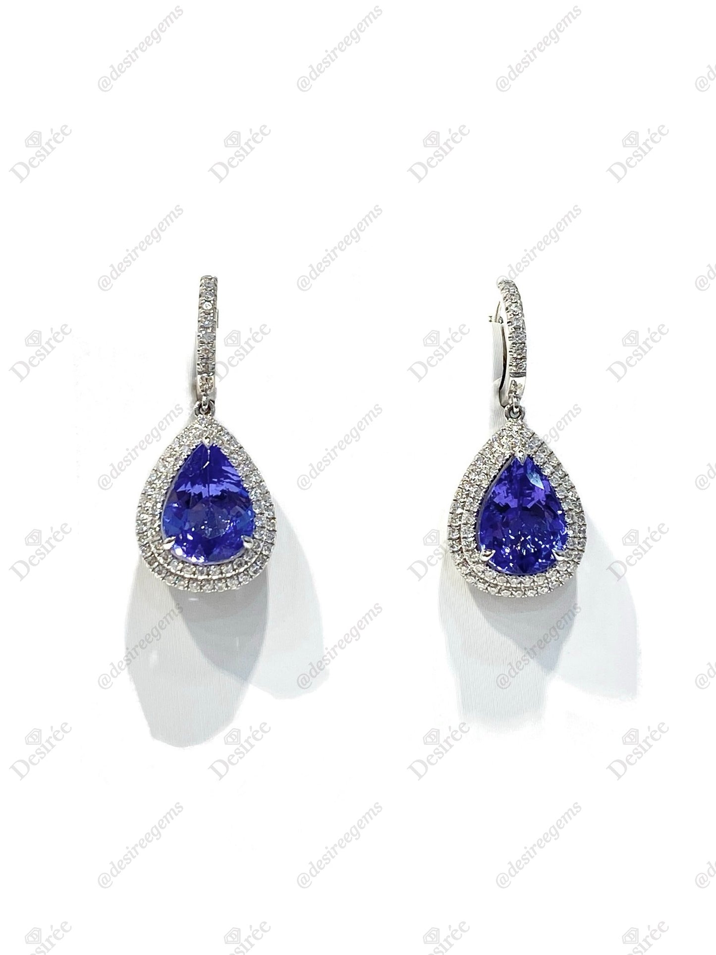 Natural Tanzanites 5.03ct Earrings