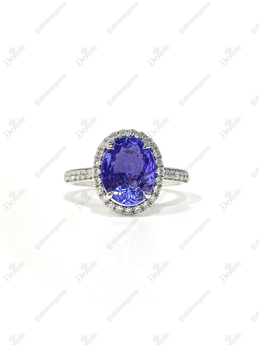 Natural Tanzanite 2.72ct Ring