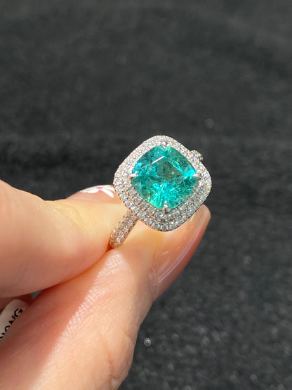 Natural Emerald 2.18ct Ring