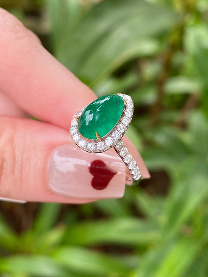 Natural Emerald 1.96ct Ring