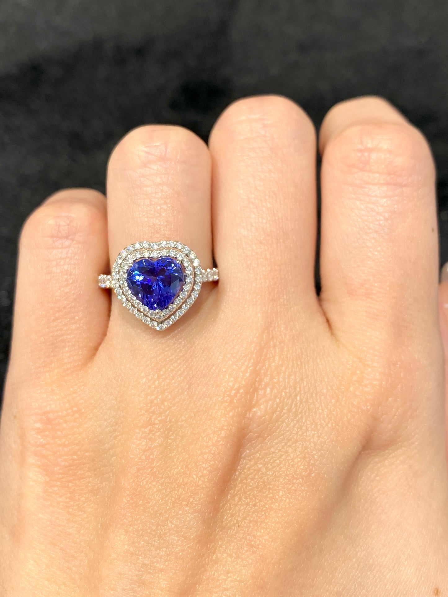 Natural Tanzanite 1.99ct Ring