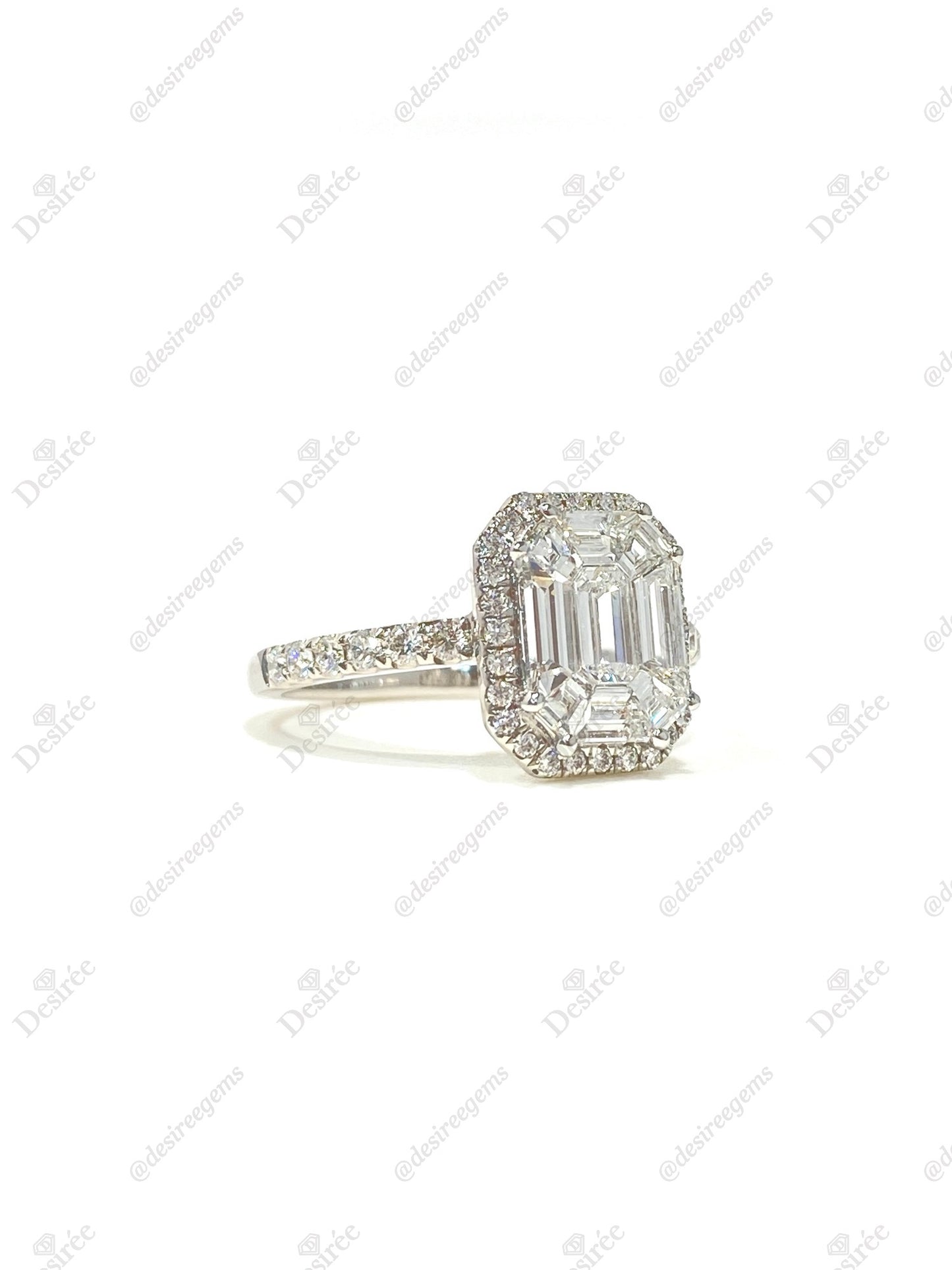 Natural Diamond 1.05ct Ring