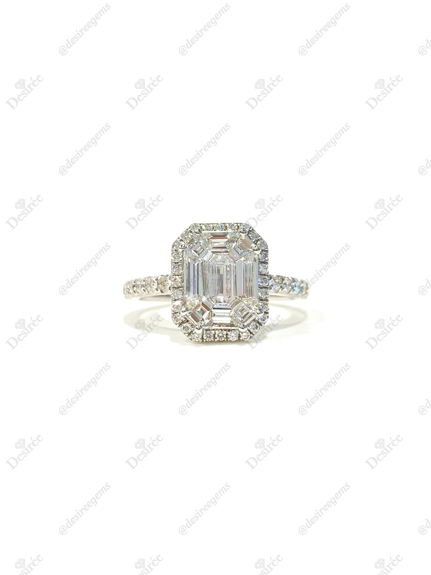Natural Diamond 1.05ct Ring