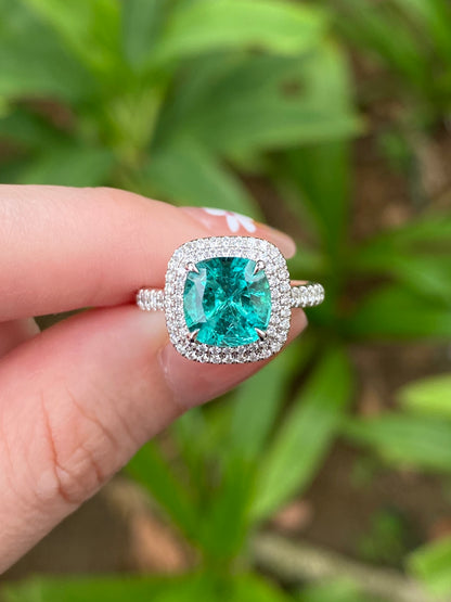 Natural Emerald 2.18ct Ring
