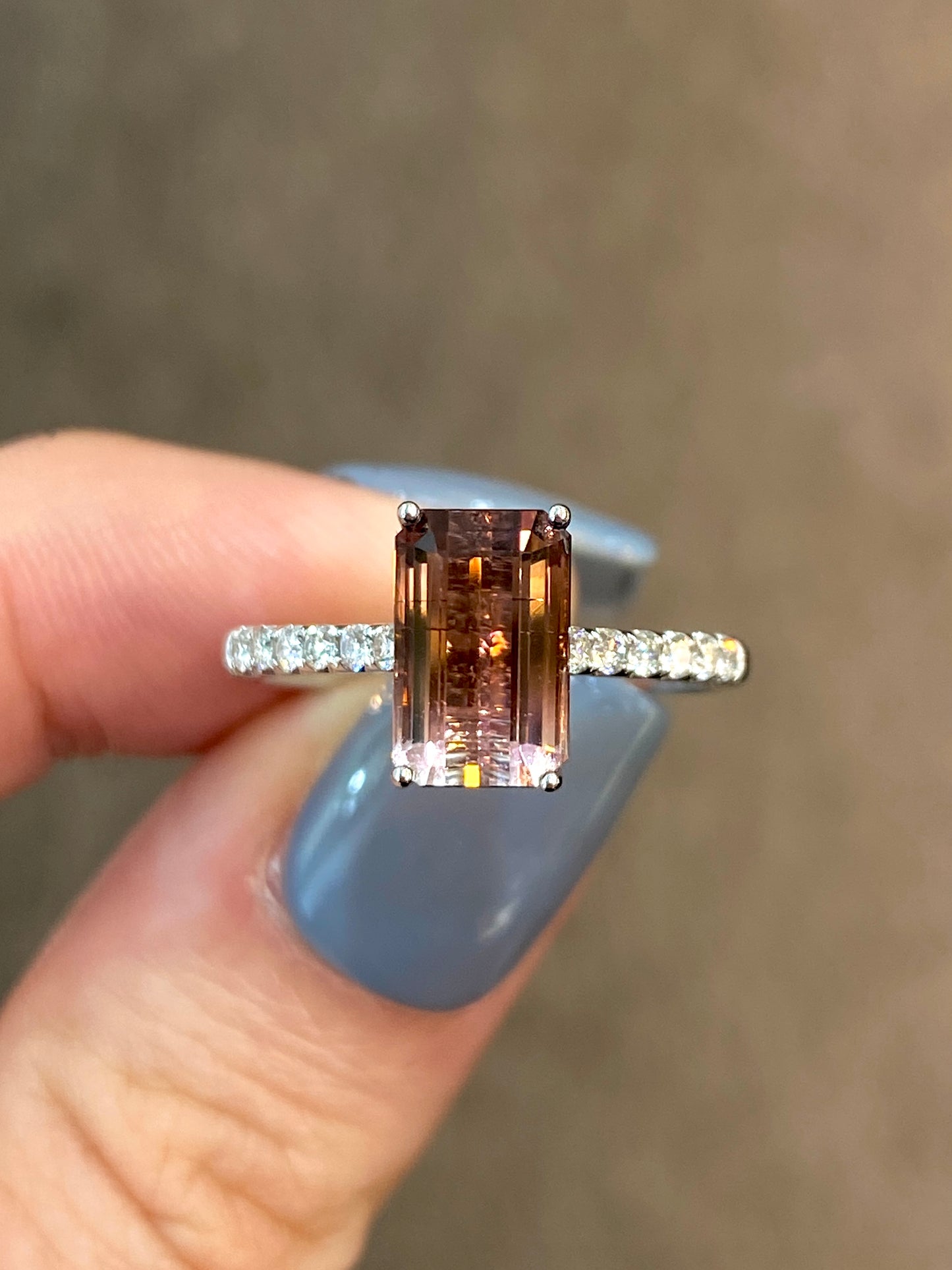 Natural Purple Tourmaline 2.00ct Ring