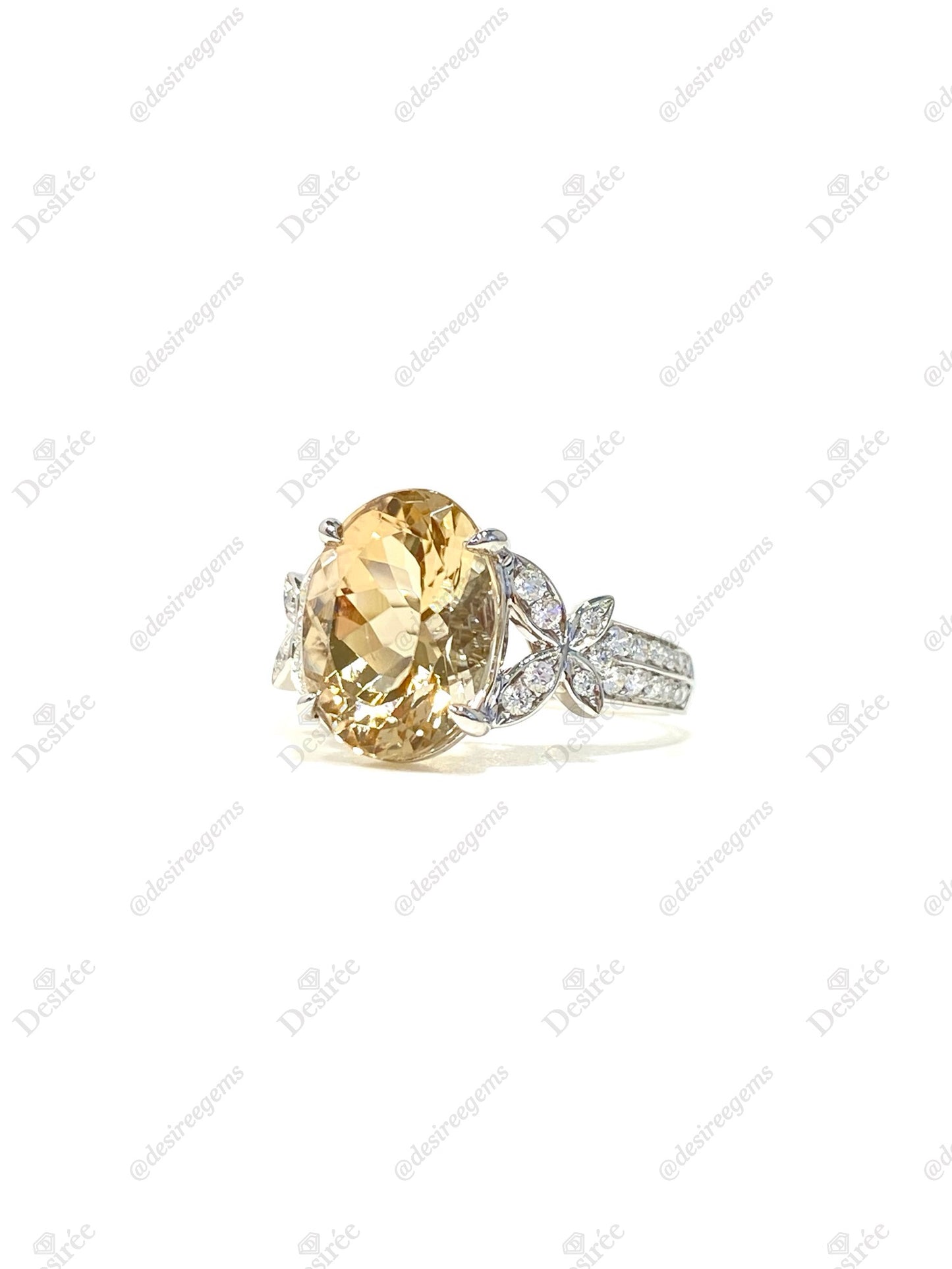 Natural Tourmaline 4.21ct Ring