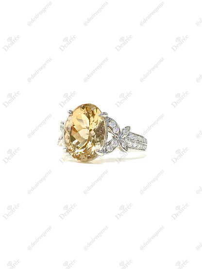 Natural Tourmaline 4.21ct Ring