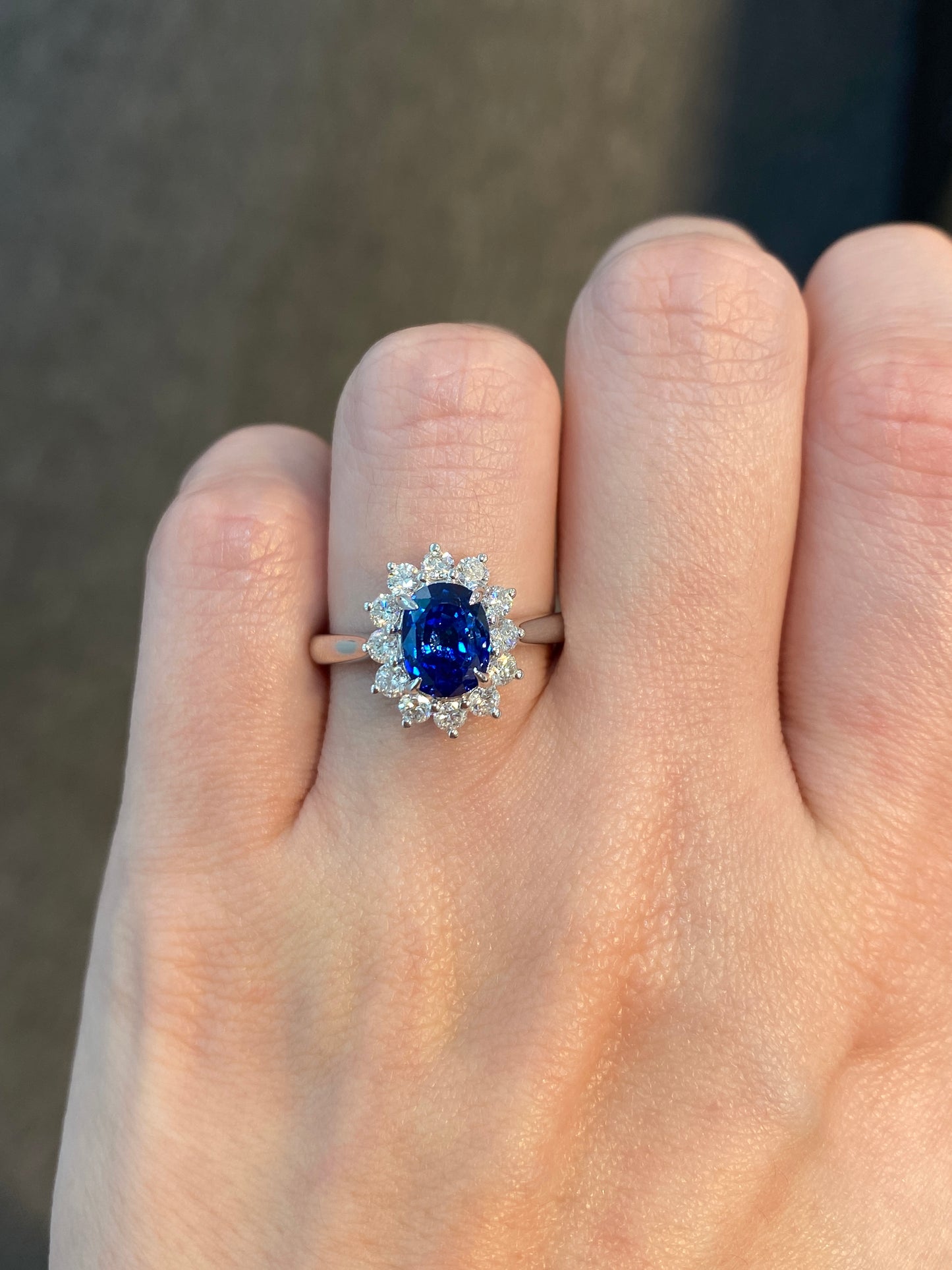 Natural Blue Sapphire 2.40ct Ring