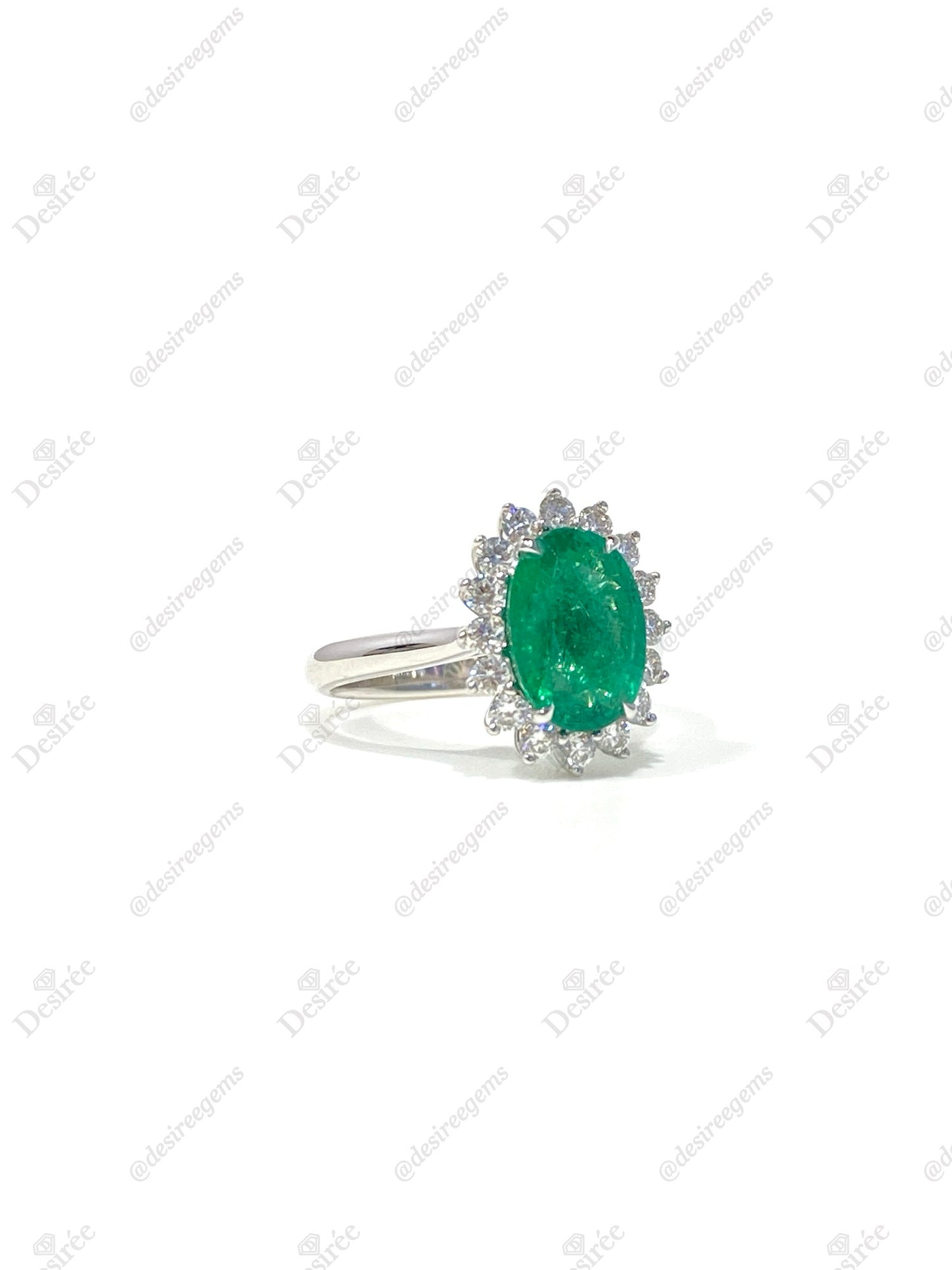 Natural Emerald 1.86ct Ring