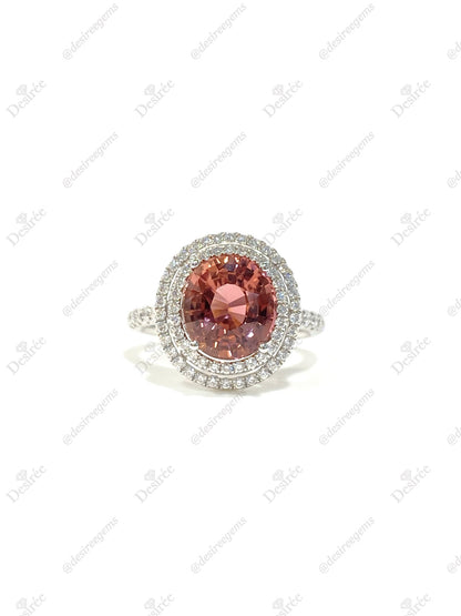 Natural Tourmaline 3.05ct Ring