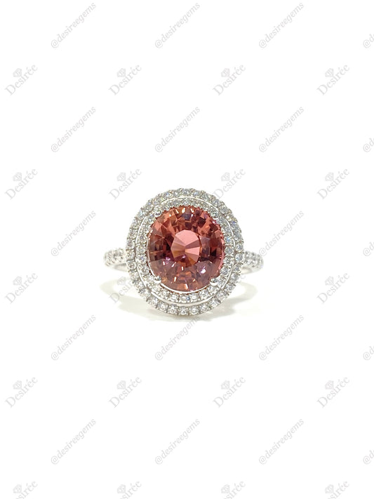 Natural Tourmaline 3.05ct Ring