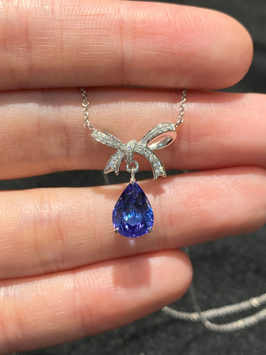 Natural Tanzanite 1.88ct Necklace
