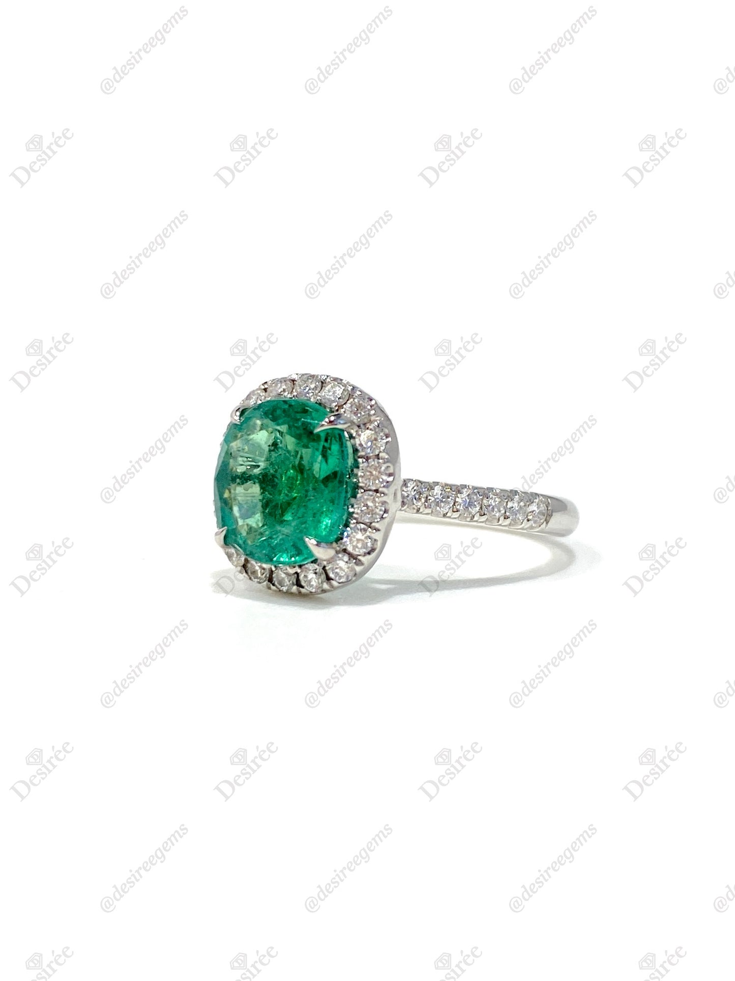 Natural Emerald 2.29ct Ring