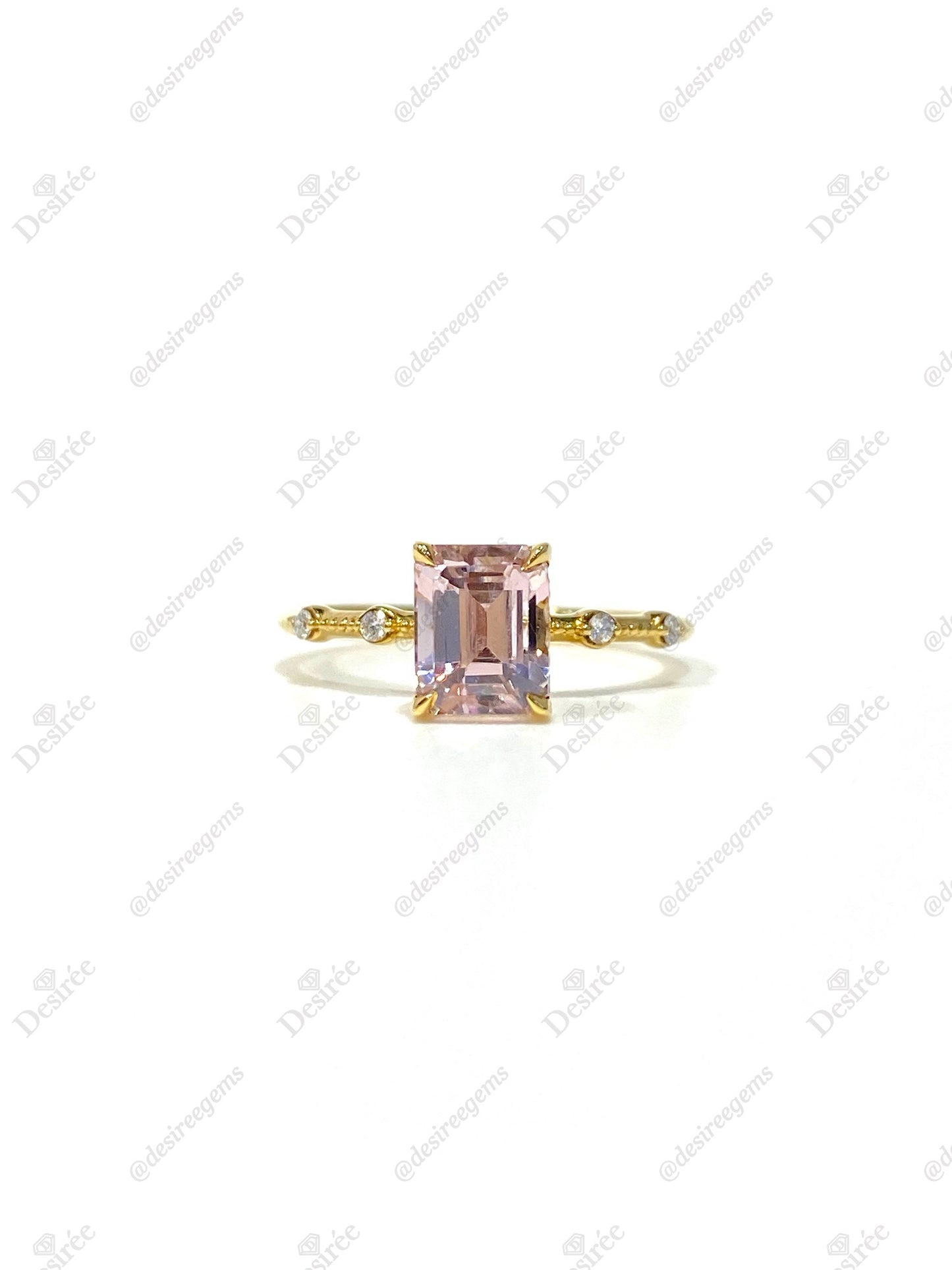 Natural Pink Tourmaline 1.42ct Ring