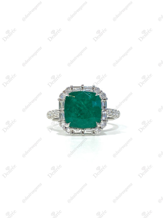 Natural Emerald 3.34ct Ring