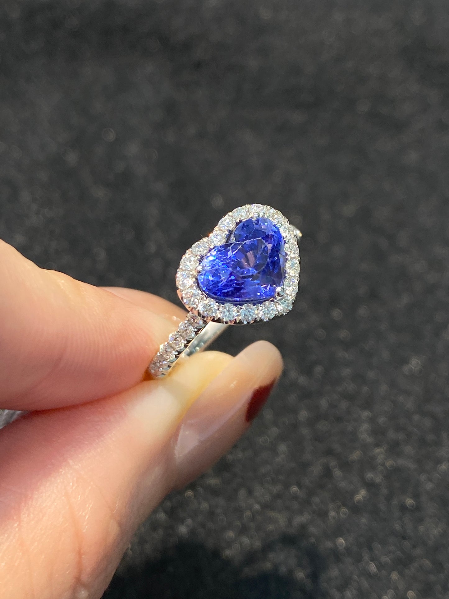 Natural Blue Sapphire 2.18ct Ring